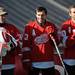 Detroit Red Wings players Jimmy Howard, Pavel Datsyuk and Henrik Zetterberg stand during a press conference announcing the 2013 Winter Classic on Thursday afternoon at Michigan Stadium. Melanie Maxwell I AnnArbor.com